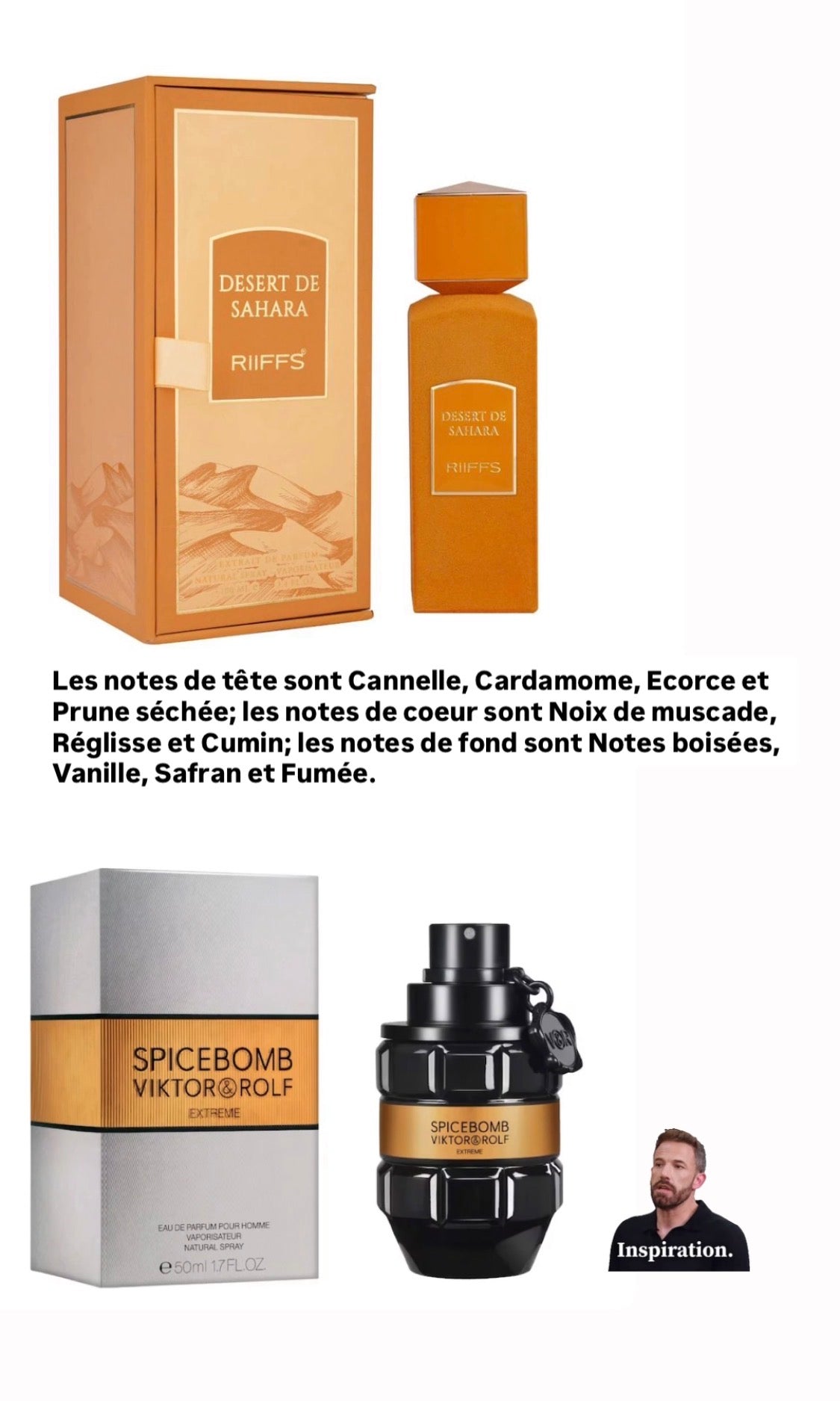 Desert de Sahara RIIFFS Perfumes