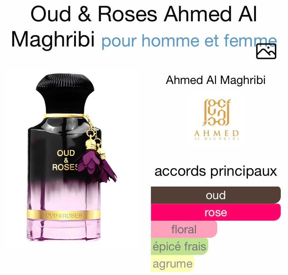 Oud & Roses Al Maghribi 60 ml Unisexe