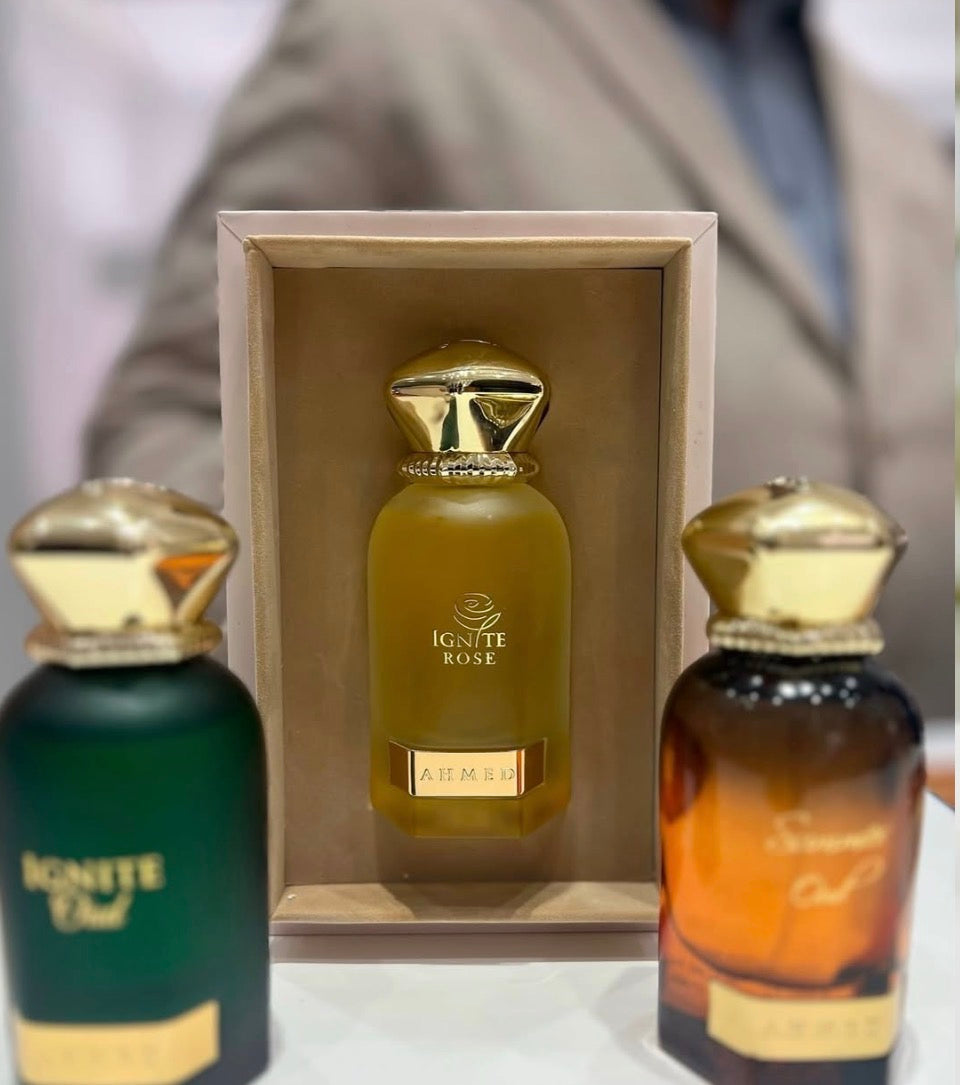 Ignite Rose By Ahmed Al Maghribi Perfume For Men & Women EDP 60ml