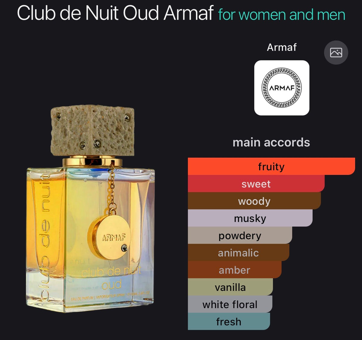 Club de Nuit - Oud