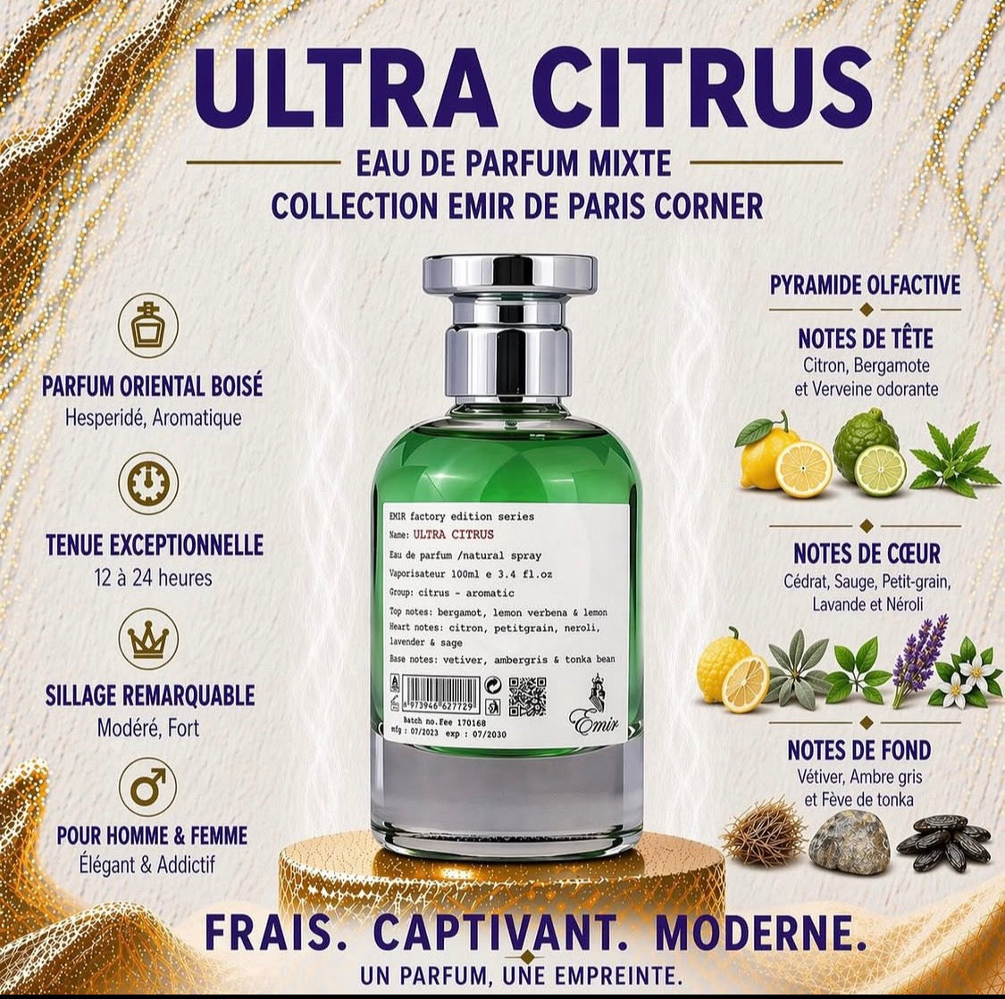 Ultra Citrus Emir Paris Corner