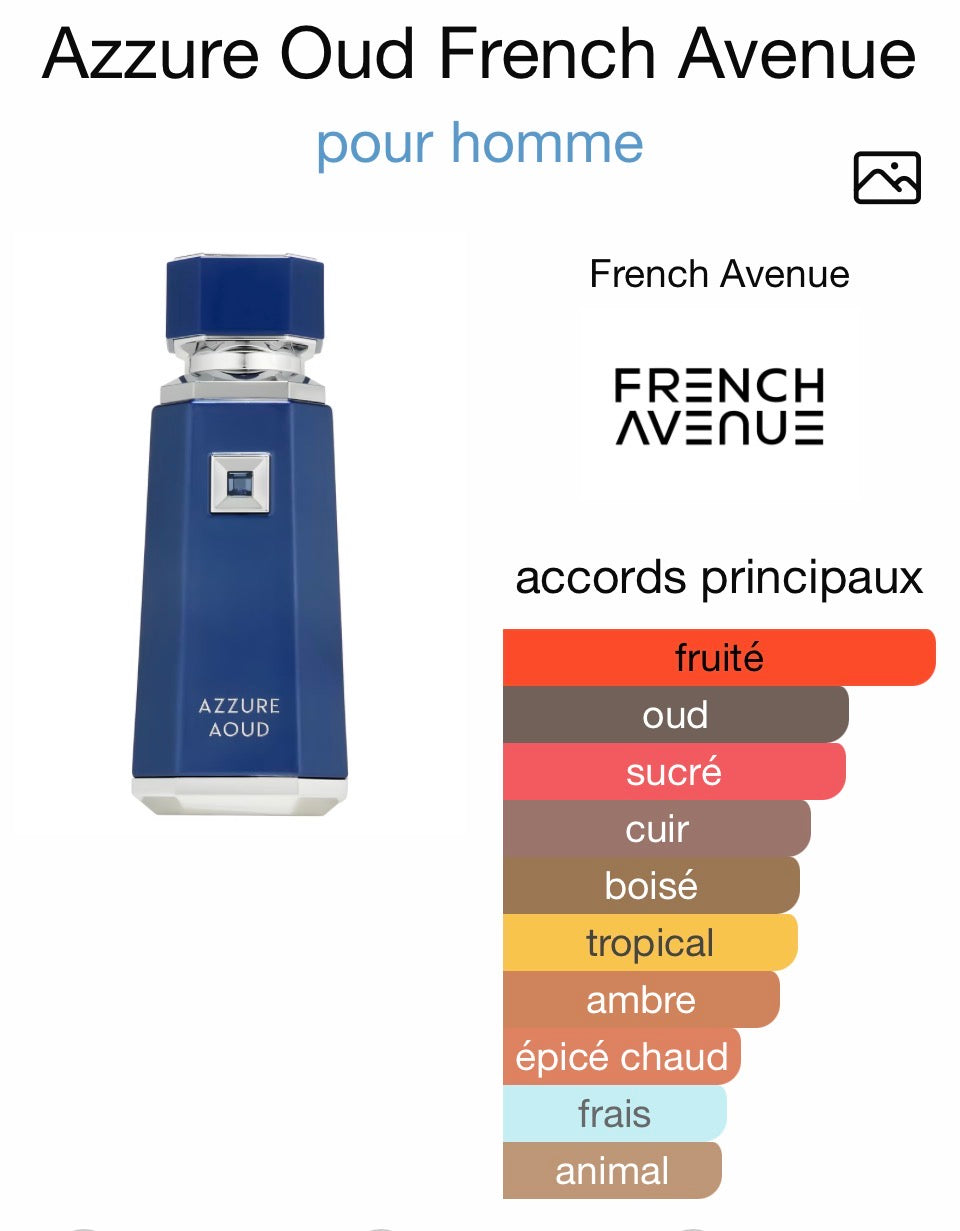 Azzure Aoud French Avenue EDP unisexe 100 ml
