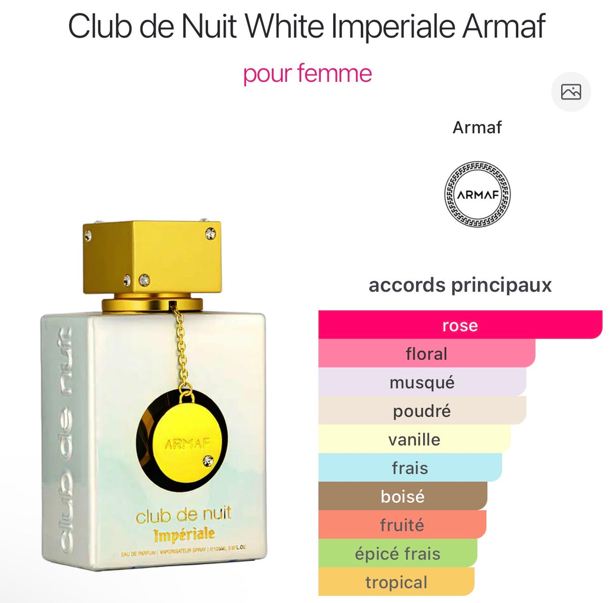 Club de Nuit White Impériale