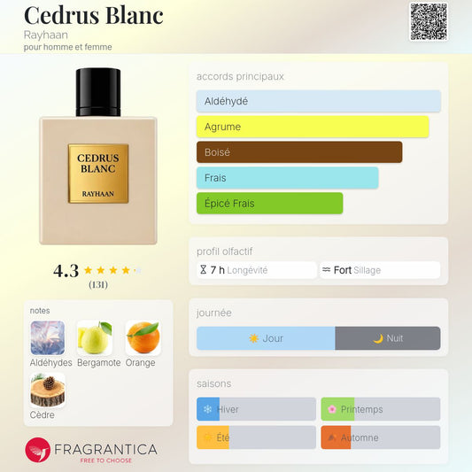 Cedrus Blanc - Rayhaan