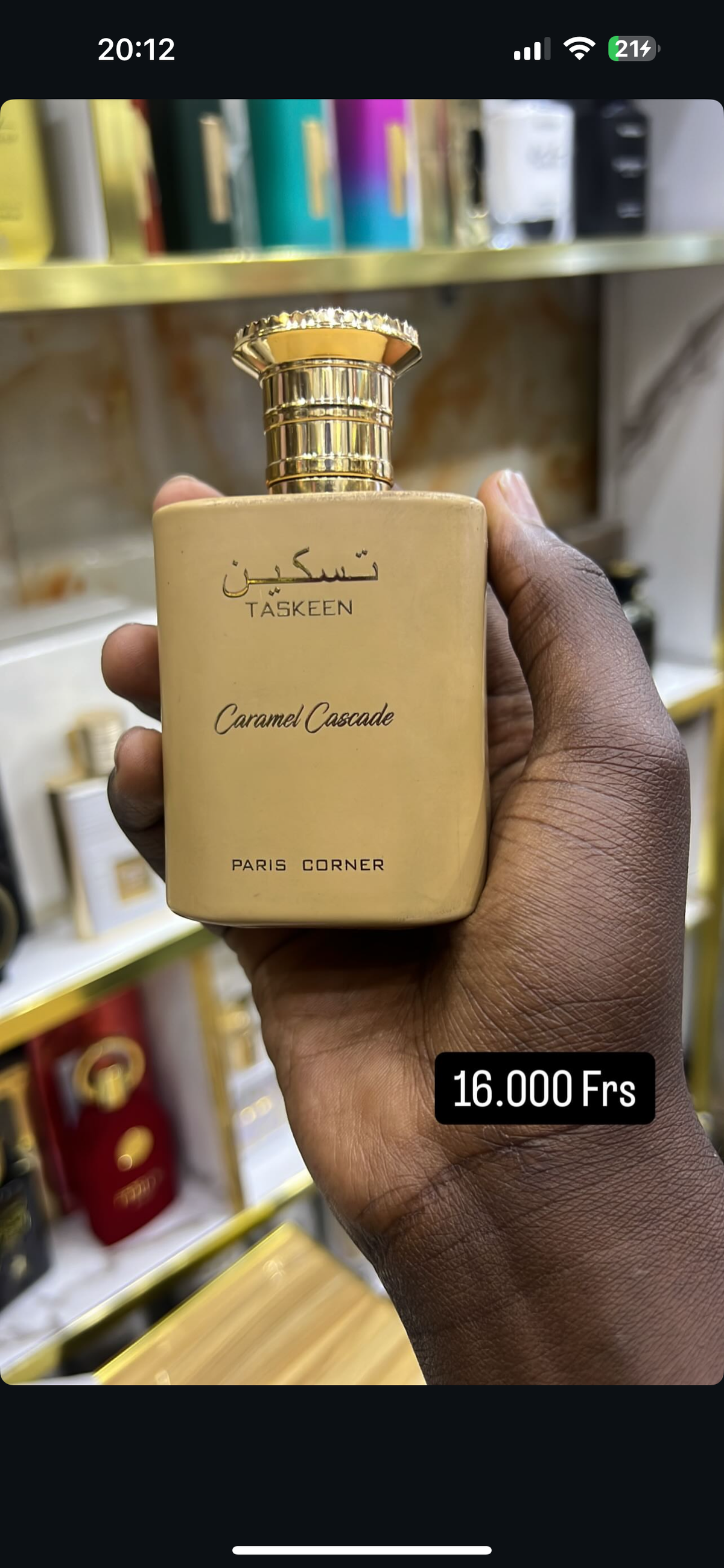 Caramel Cascade - Taskeen - Paris Corner - Edp Unisexe