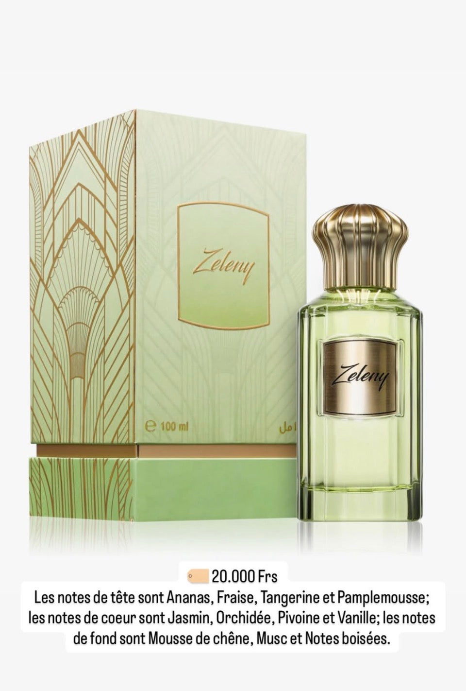 Zeleny- Ahmed Al Maghribi EDP Unisexe