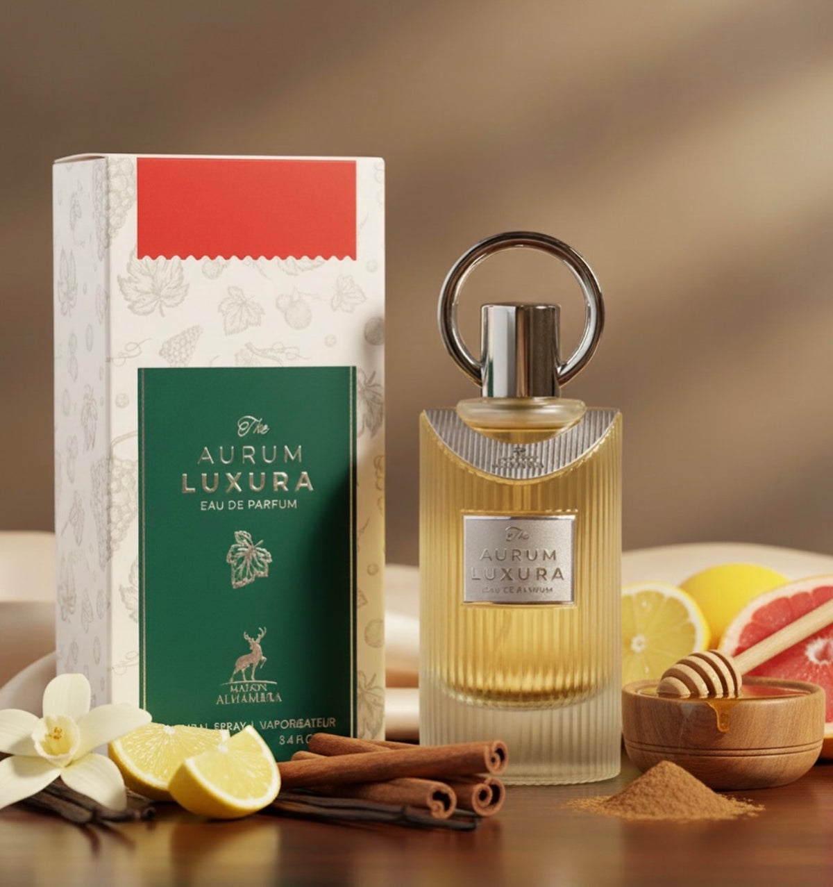 MAISON ALHAMBRA - THE AURUM LUXURA EAU DE PARFUM 100ML