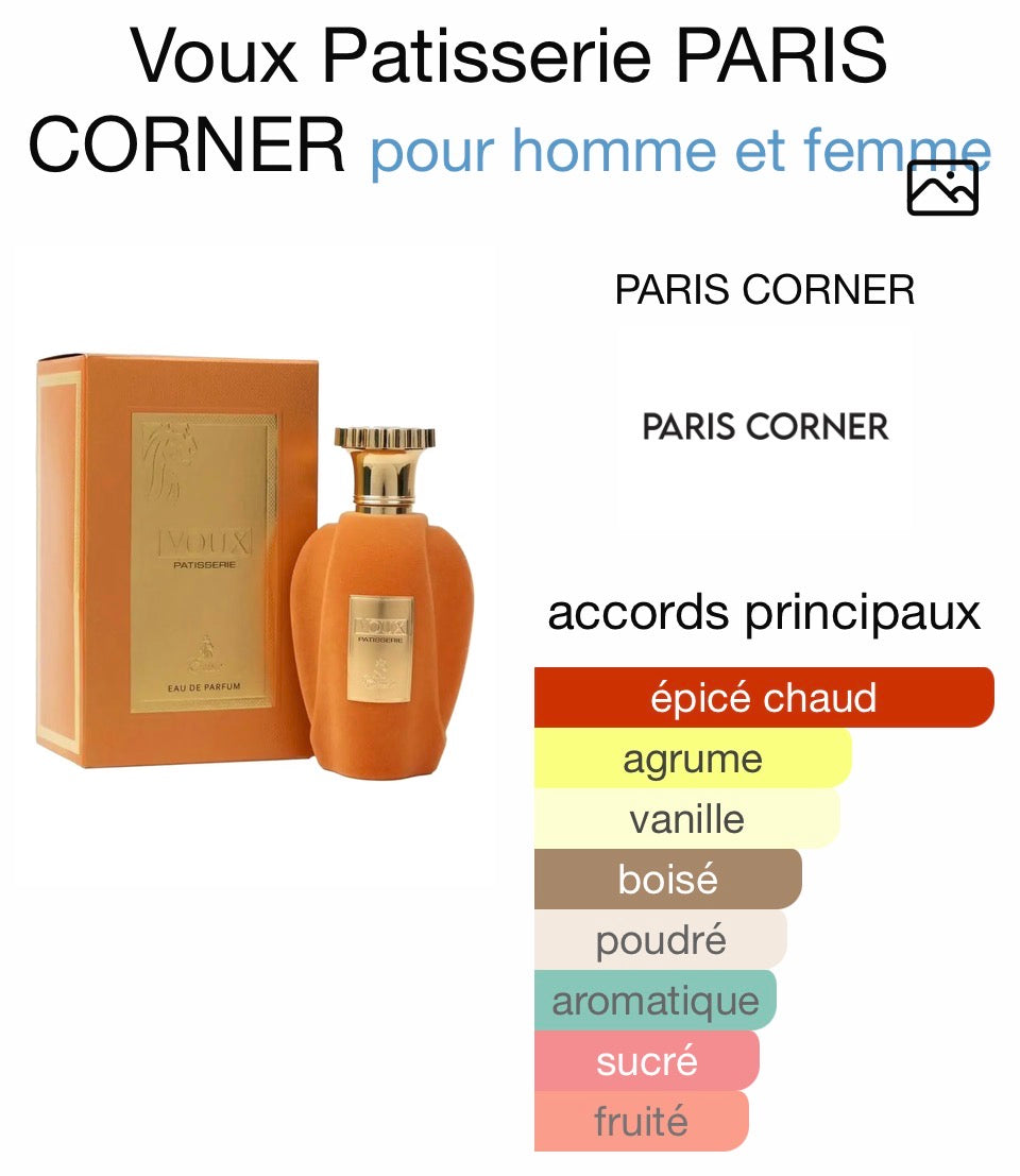 Voux Pâtisserie Emir 100ml Unisexe