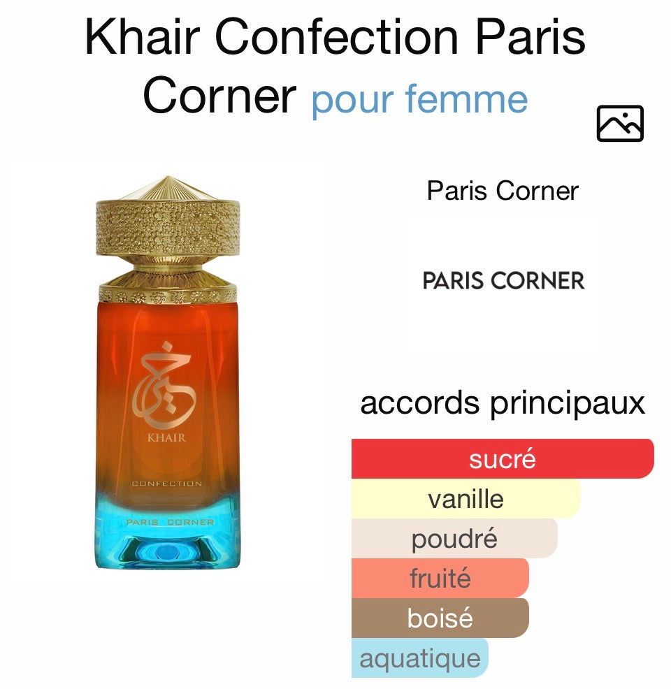 Khair Confection Paris Corner