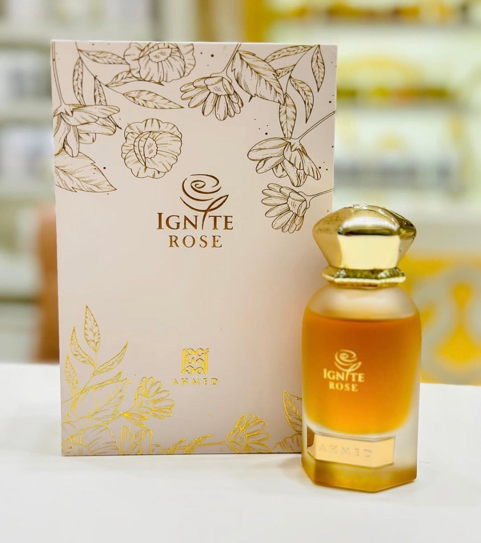 Ignite Rose By Ahmed Al Maghribi Perfume For Men & Women EDP 60ml