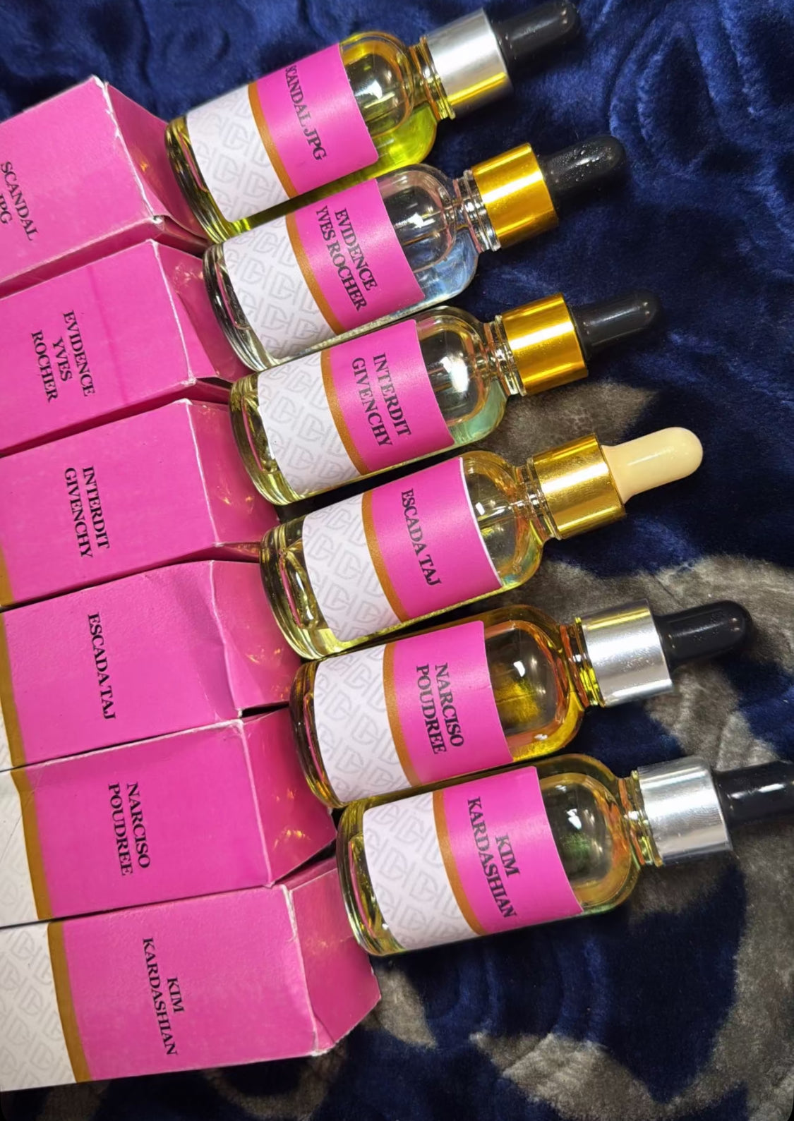 Pack de 3 Huiles concentrées de 15ml