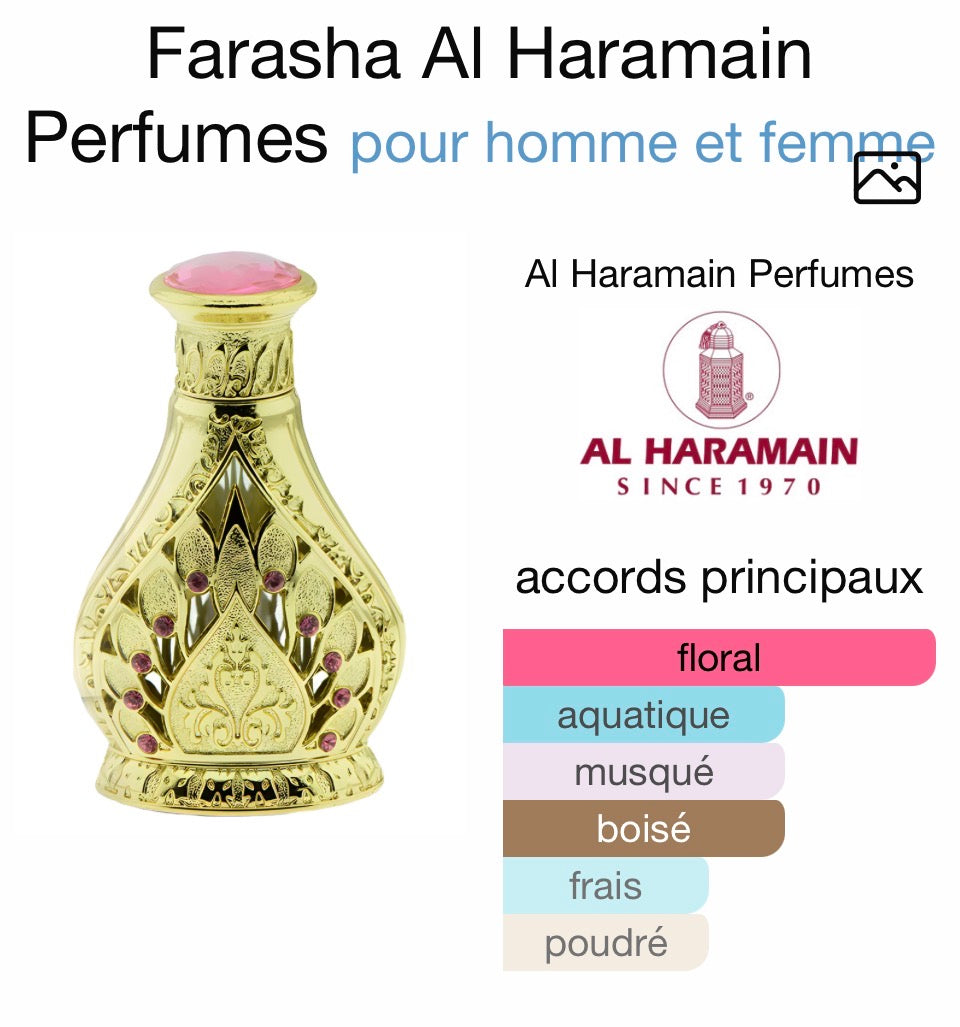 Al Farasha Al Haramain huile parfumée 12 ml