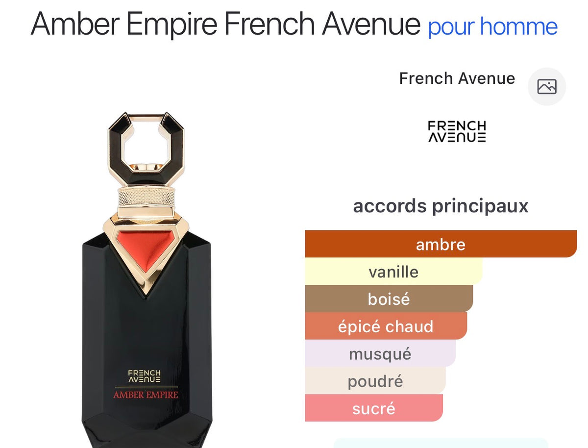 Amber Empire French Avenue