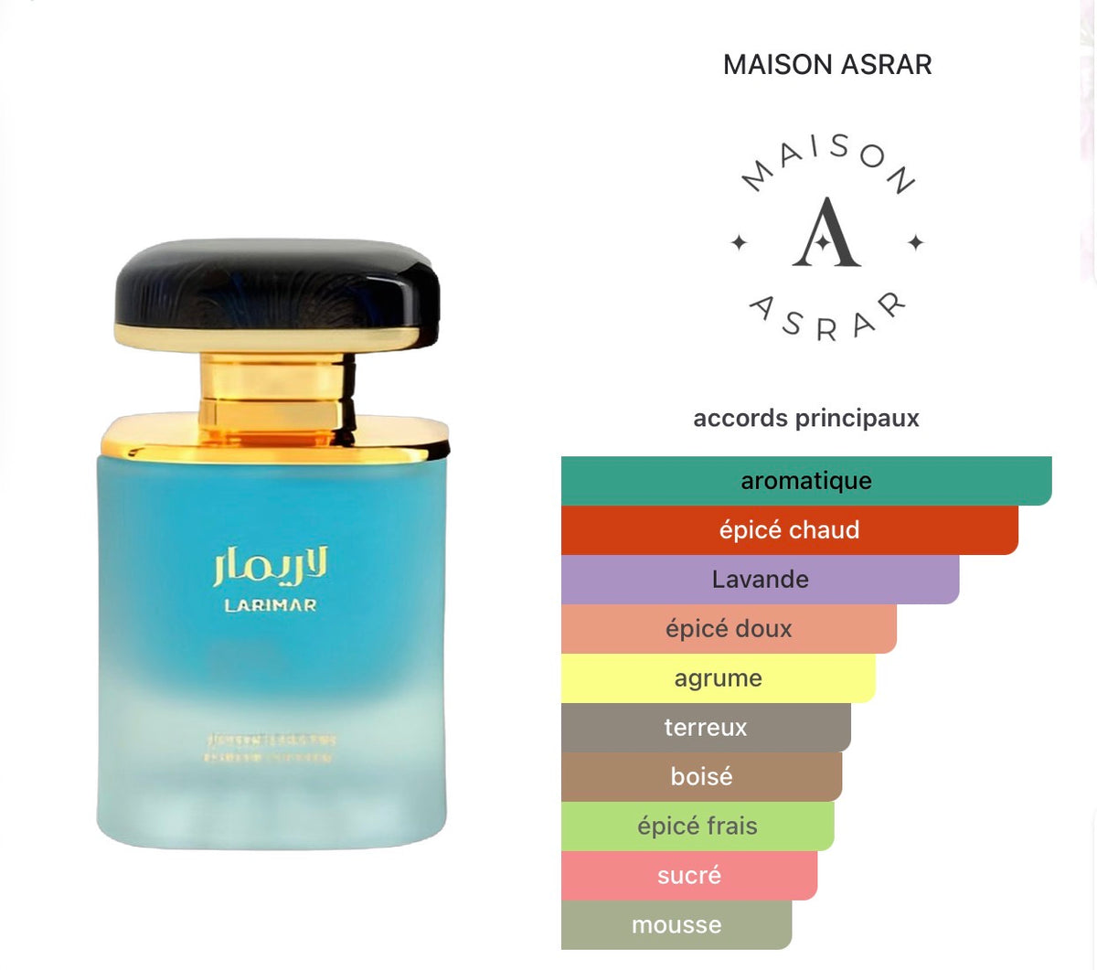 Larimar Maison Asrar