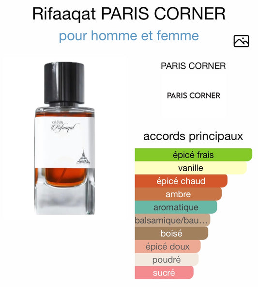 Rifaaqat 85ml EDP - Paris Corner
