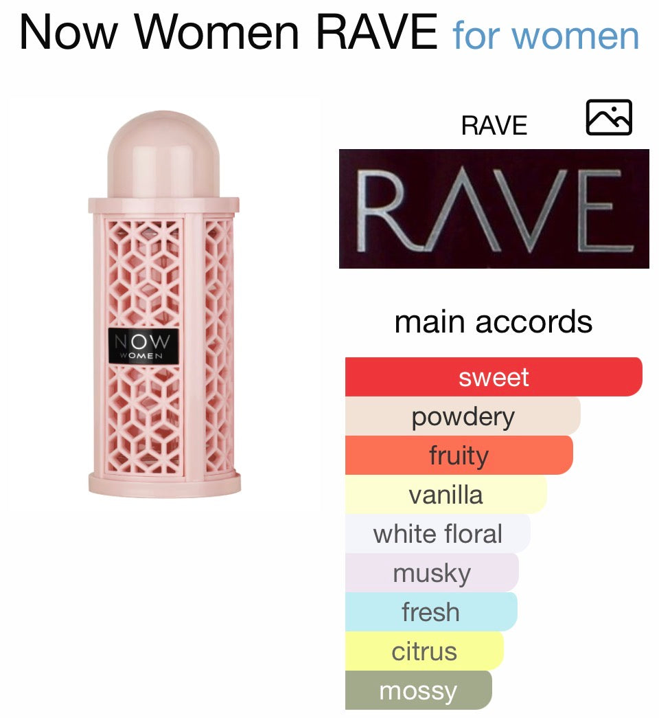 NOW Women - Rave by Lattafa 100ml