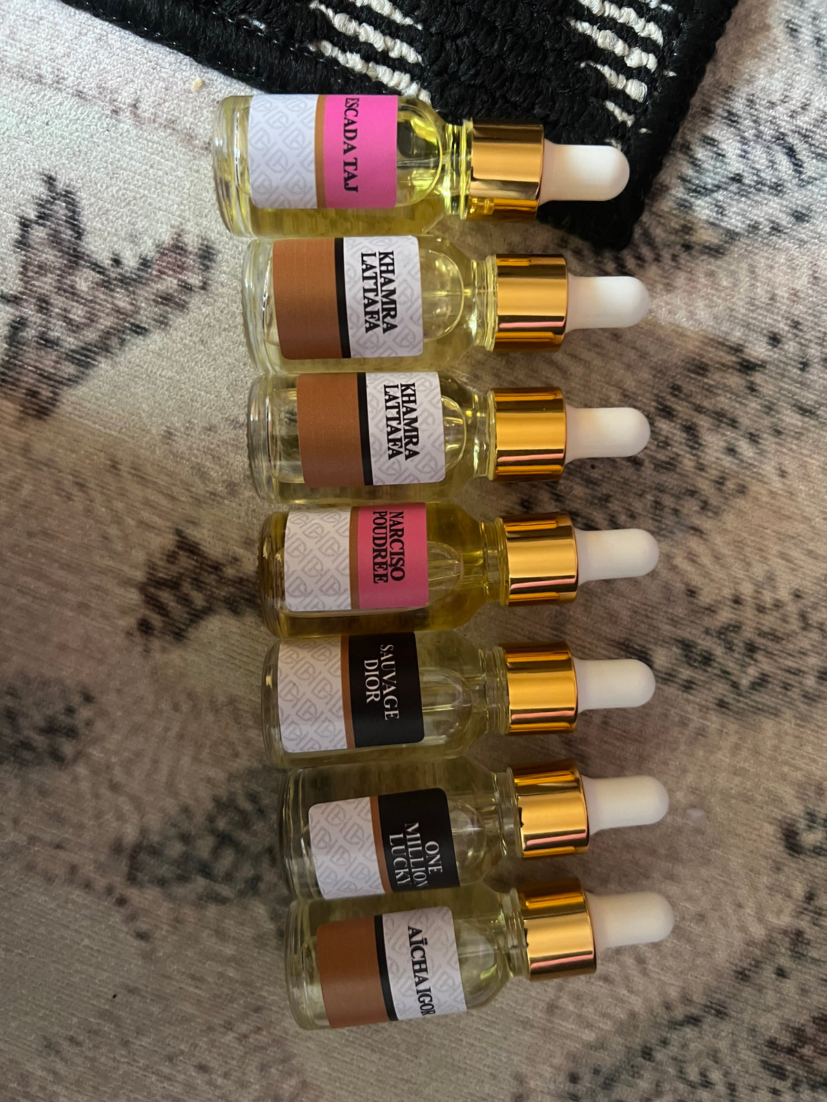 Pack de 3 Huiles concentrées de 15ml