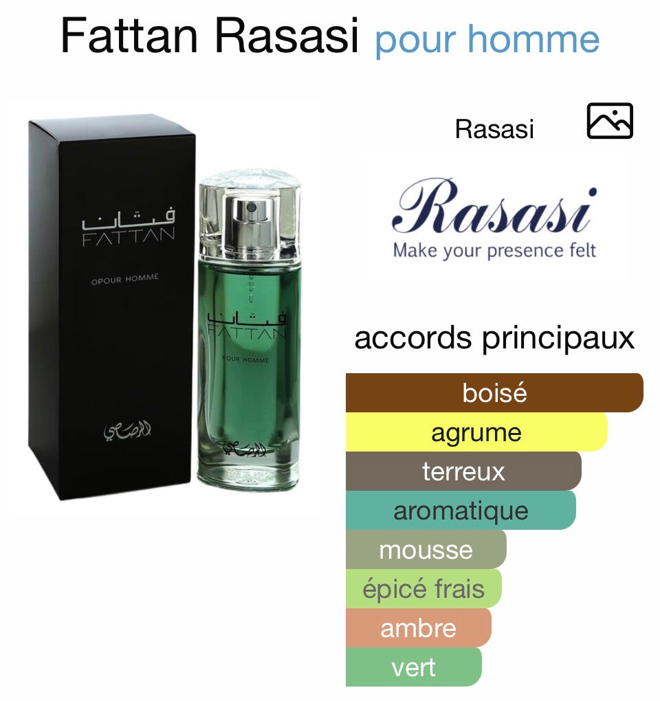 Fattan Rasasi Pour Homme