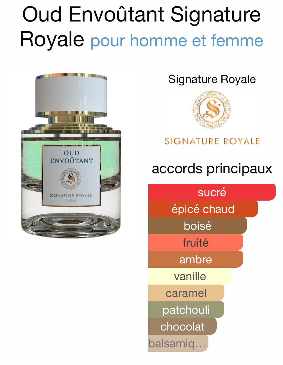 Oud Envoûtant Signature Royale